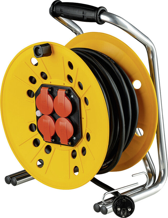 Avvolgicavo Profi 230 V Lunghezza cavo 25 m Colore arancione