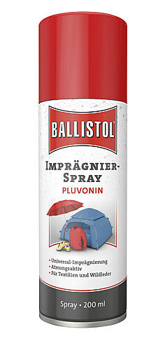 Impregneerspray Ballistol Pluvonin inhoud 200 ml