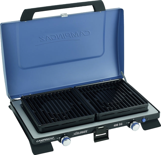 Gasfornuis Camping Gaz Xcelerate 400 SG 2 vlammen incl. grillplaten 50 mbar 2 x 2,2 kW