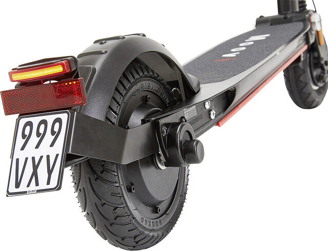 E-Scooter Moovi Pro Comfort StVO with solid rubber rear tires